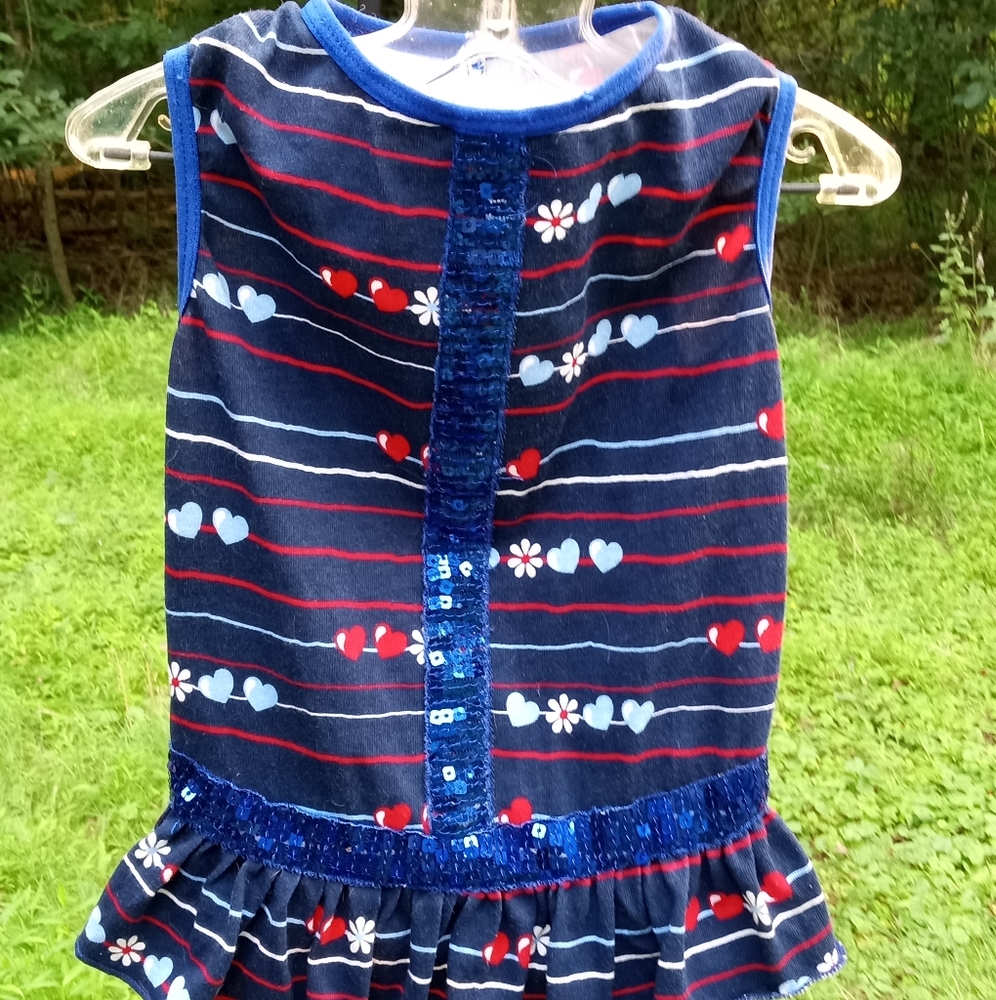 Sequined Dog Dress size M